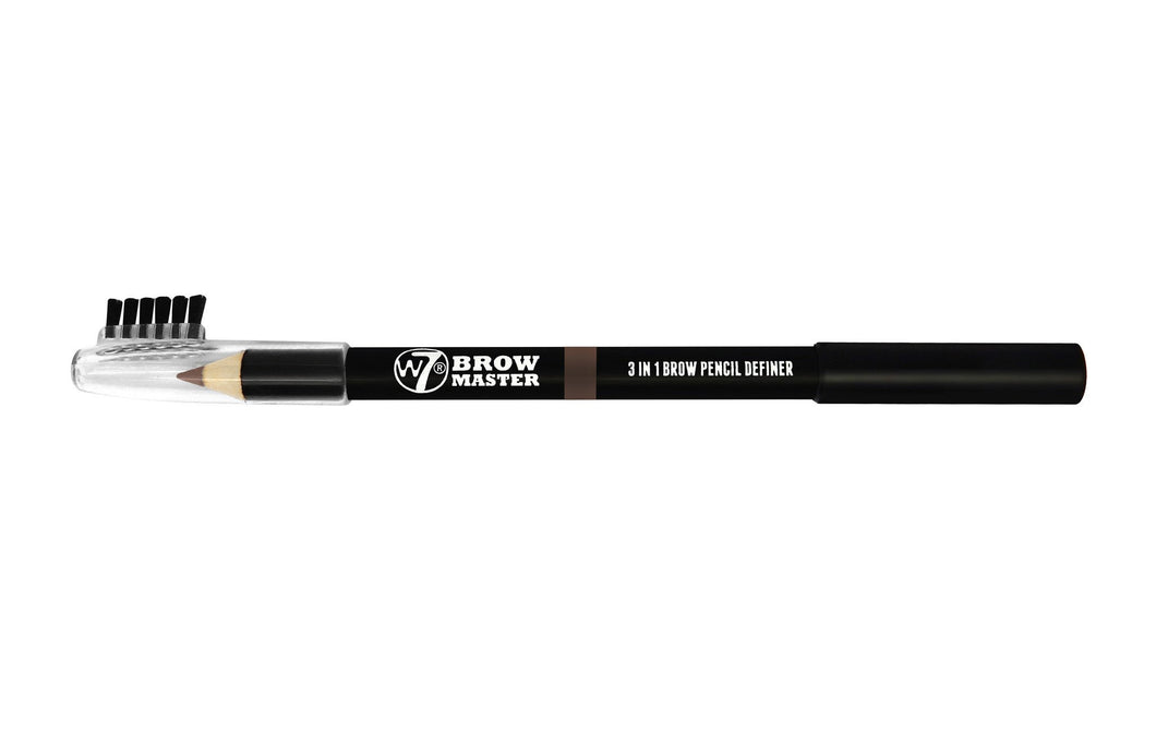 W7- Brow Master 3 in 1 Pencil (Brown)