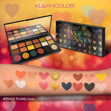 Load image into Gallery viewer, Kleancolor- Twinkly Love Palette
